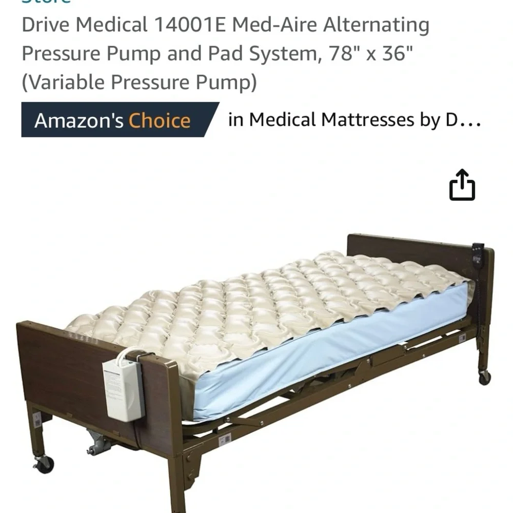 ⚕️⛑️🩺Brand New. Drive Medical 14001E Med-Aire Alternating